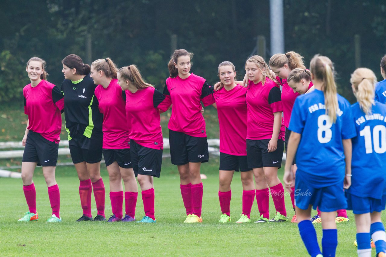 Bild 140 - B-Juniorinnen FSG BraWie 08 - JSG Sandesneben : Ergebnis: 2:0